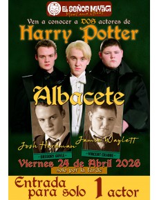 copy of Entrada Percy Weasley - Chris Rankin - hora: 10:15 (1 autógrafo + 1 selfie)