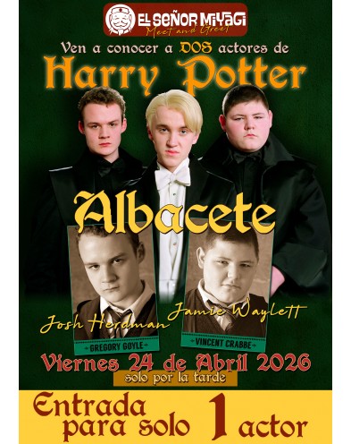 copy of Entrada Percy Weasley - Chris Rankin - hora: 10:15 (1 autógrafo + 1 selfie)