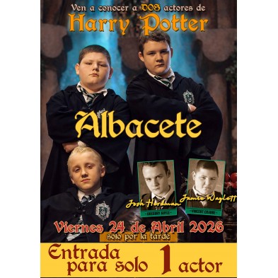 ENTRADA -ALBACETE-SOLO UN ACTOR- JOSH HERDMAN Y JAMIE WAYLETT - (1 autógrafo + 1 selfie)