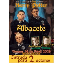 ENTRADA -ALBACETE- JOSH HERDMAN Y JAMIE WAYLETT - (1 autógrafo + 1 selfie por cada actor)