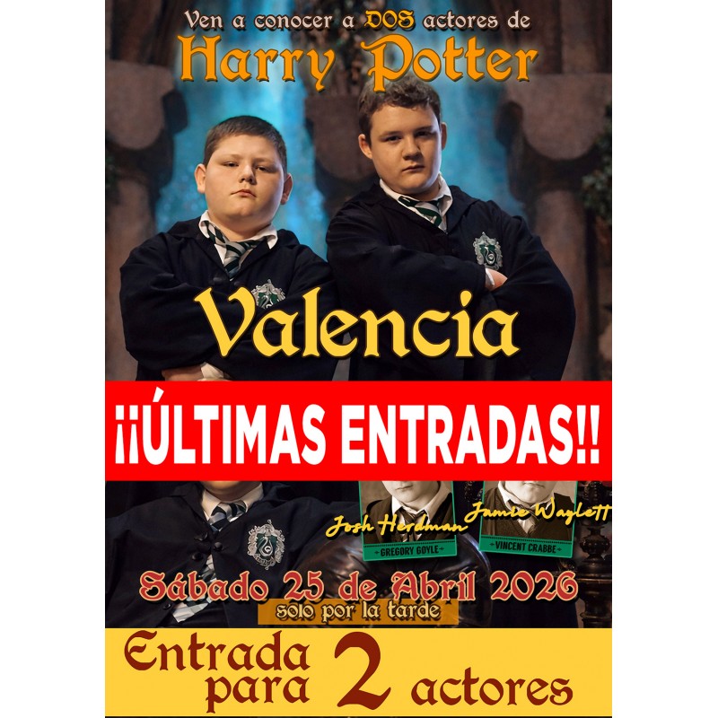 copy of Entrada Percy Weasley - Chris Rankin - hora: 10:15 (1 autógrafo + 1 selfie)