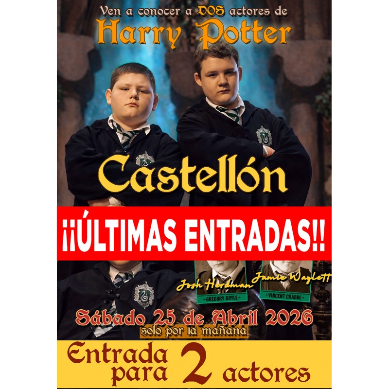 copy of Entrada Percy Weasley - Chris Rankin - hora: 10:15 (1 autógrafo + 1 selfie)