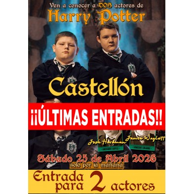 copy of Entrada Percy Weasley - Chris Rankin - hora: 10:15 (1 autógrafo + 1 selfie)