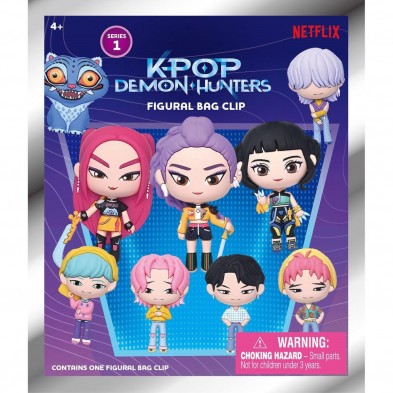SOBRE SORPRESA BAG CLIP 3D K-POP DEMON HUNTER FOAM