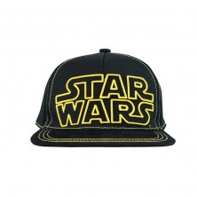 GORRA STAR WARS LOGO NEGRO AMARILLO